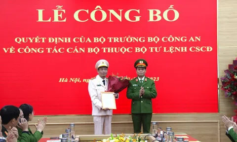 Đại tá Nguyễn Văn Trầm làm Phó Tư lệnh Cảnh sát cơ động