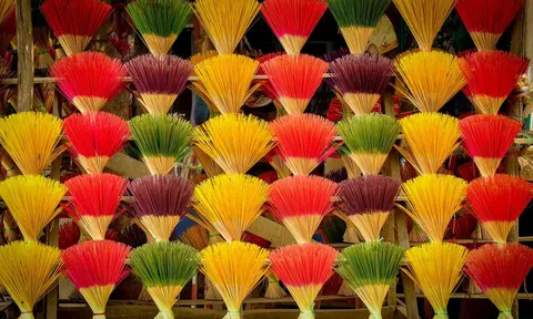 Mục sở thị nghề làm hương truyền thống ở Lào Cai