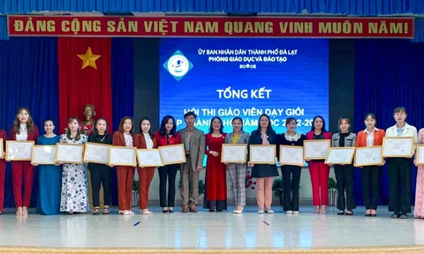 164 giáo viên thành phố Đà Lạt được công nhận danh hiệu “ Giáo viên dạy giỏi cấp thành phố”