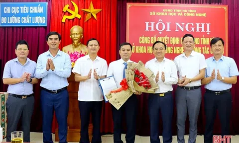 Điều động, bổ nhiệm nhân sự mới tại Hà Tĩnh và Thanh Hoá